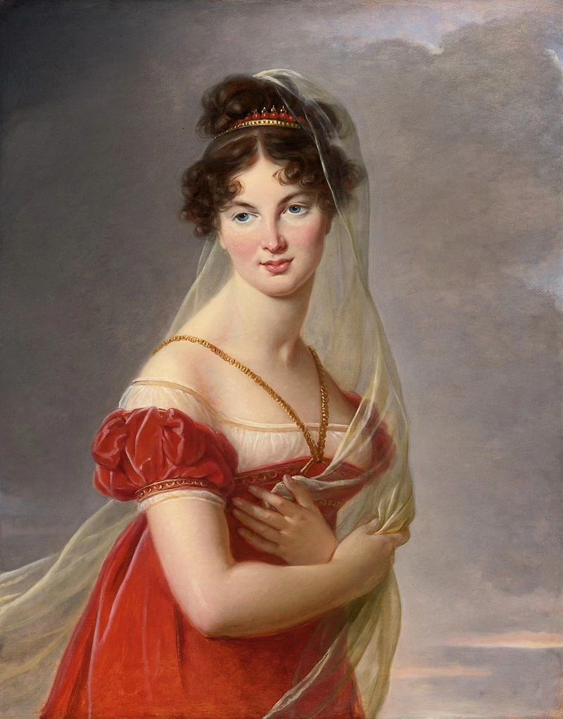 Ritratto di Aglae Angelique Gabrielle de Gramont